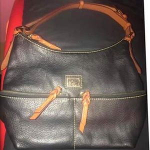 Black and brown Dooney